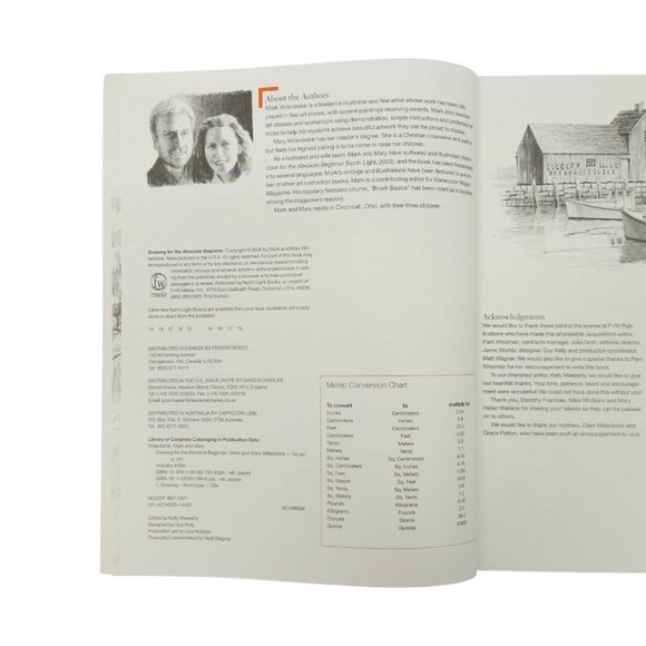 Drawing For The Absolute Beginner Paperback Mark Mary Willenbrink Sketch Pad Lot - Picture 11 of 16